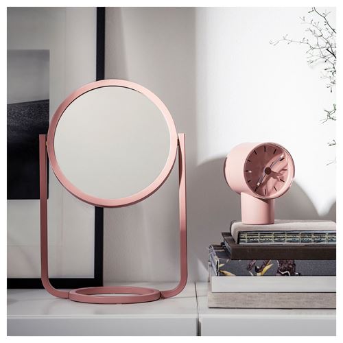 IKEA - GRANVAG, table mirror, pink, 23x33 cm