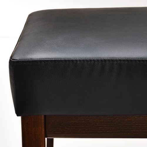 IKEA - EKENASET, bench, jonsbyn black, 112 cm