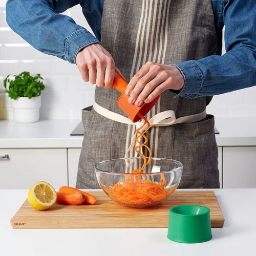 IKEA - UPPFYLLD, vegetable slicer, green/orange