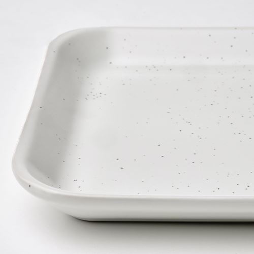 IKEA - SINNESRO, candle dish, white, 16x33 cm