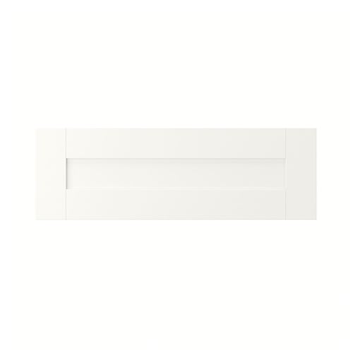 IKEA - SANNIDAL, drawer front, white, 60x20 cm