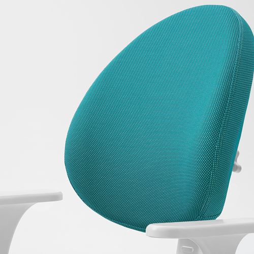 IKEA - GUNRIK, child's desk chair, turquoise