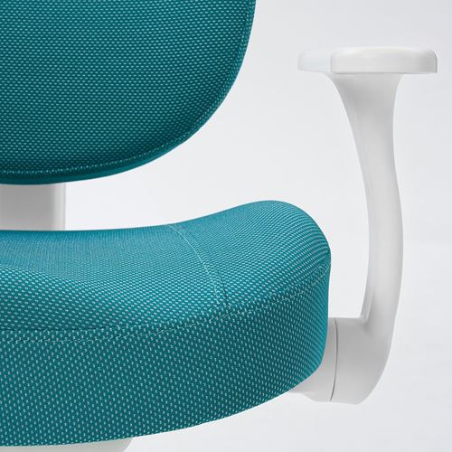 IKEA - GUNRIK, child's desk chair, turquoise