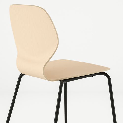 IKEA - SIGTRYGG/SEFAST, chair, birch/black