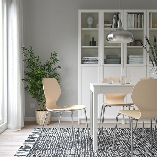 IKEA - SIGTRYGG/SEFAST, chair, birch-chrome plated