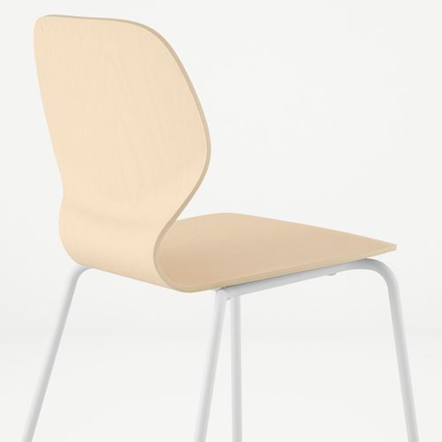 IKEA - SIGTRYGG/SEFAST, chair, birch/white