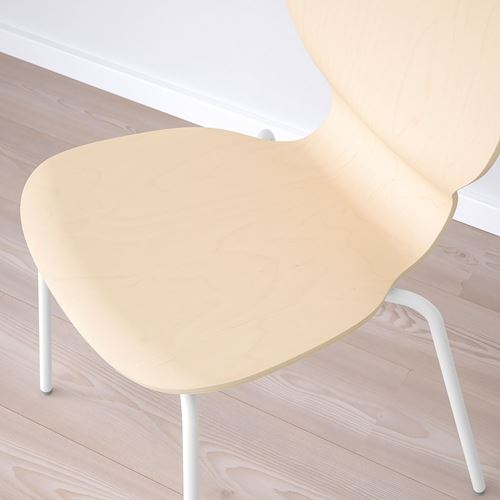 IKEA - SIGTRYGG/SEFAST, chair, birch/white