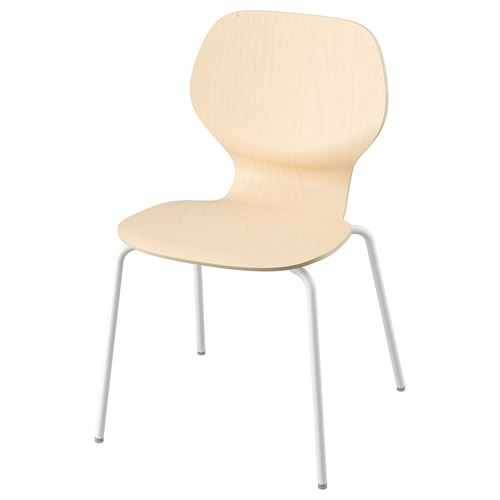 IKEA - SIGTRYGG/SEFAST, chair, birch/white