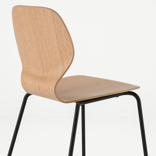 IKEA - SIGTRYGG/SEFAST, chair, oak-black