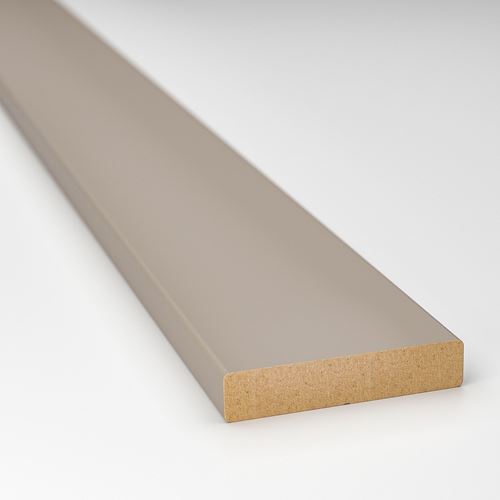 IKEA - UPPLÖV	, decorative strip, matte dark beige, 221x1 cm