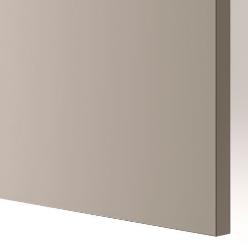 IKEA - UPPLÖV	, cover panel, matte dark beige, 62x80 cm