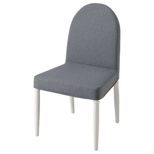 IKEA - DANDERYD, fabric chair, white/Vissle grey