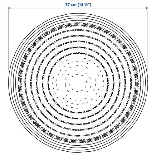 IKEA - PENNFISK, place mat, natural, 37 cm