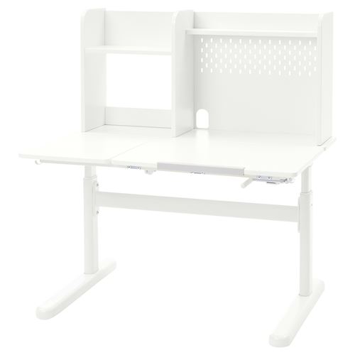 IKEA - BERGLARKA, çocuk çalışma masası iskeleti, beyaz, 100 cm