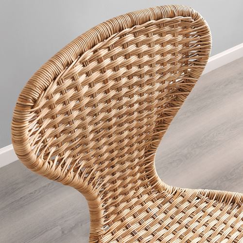 IKEA - ALVSTA, dining chair seat, handmade-rattan