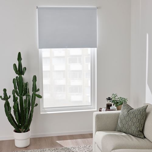 IKEA - FÖNSTERBLAD, roller blind, white, 140x155 cm