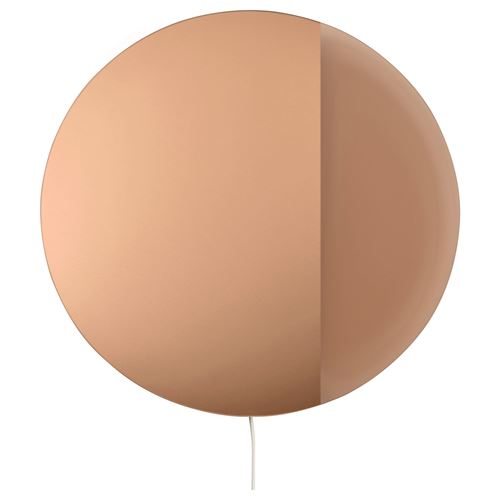 IKEA - VARMBLIXT, wall lamp, bronze-colour