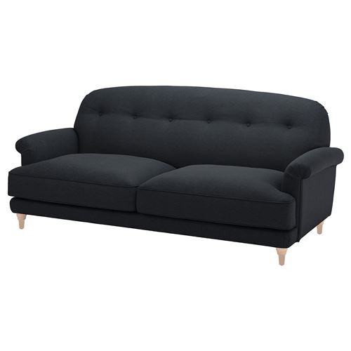 IKEA - ESSEBODA, 3-seat sofa, knaback anthracite