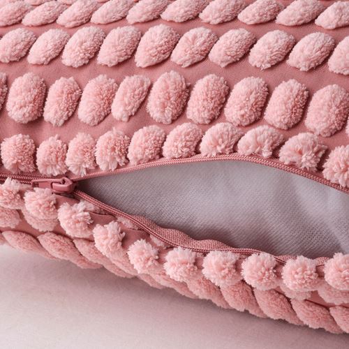 IKEA - SVARTPOPPEL, cushion cover, light pink, 50x50 cm