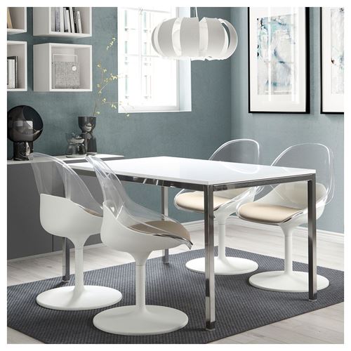 IKEA - BALTSAR, swivel chair, white