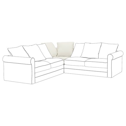 IKEA - GRÖNLID, köşe koltuk, ınseros beyaz