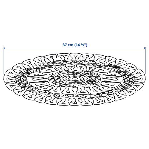 IKEA - GALLSOPP, amerikan servis, natürel, 37 cm