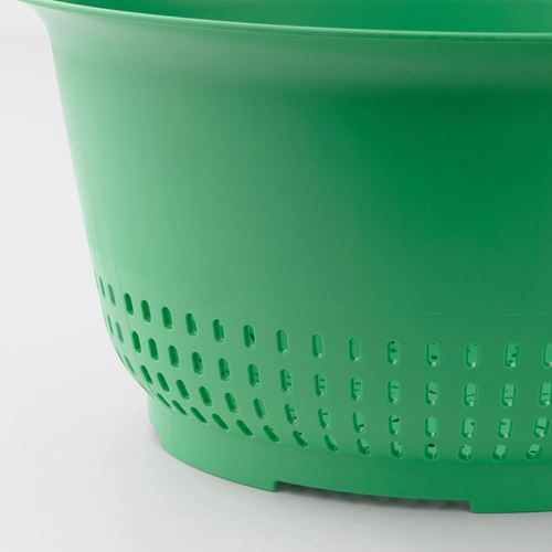 IKEA - UPPFYLLD, colander, green