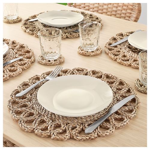 IKEA - GALLSOPP, amerikan servis, natürel, 37 cm