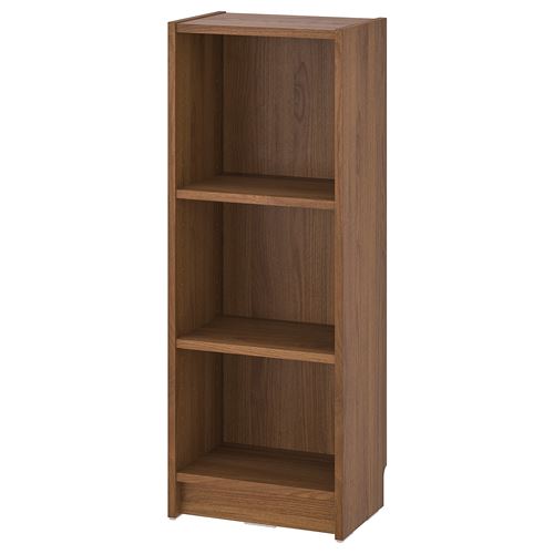 IKEA - BILLY, bookcase, brown walnut effect, 40x28x106 cm