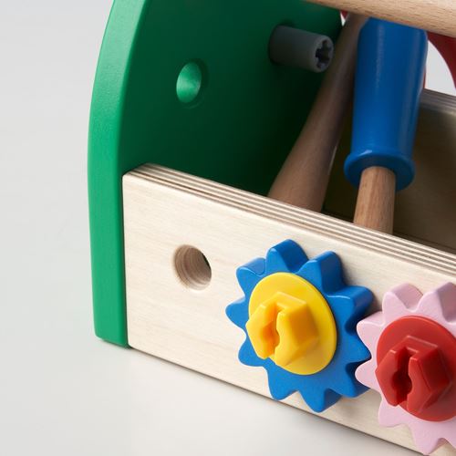 IKEA - BLOMFLUGA, toy tool set, multicolour