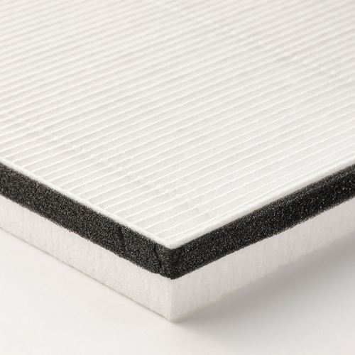 IKEA - UPPATVIND, filter for particle removal, white, 20x25 cm