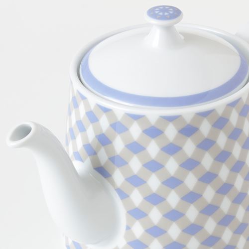 IKEA - GOKVALLA, teapot, multicolour/patterned, 0,8 l