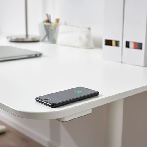 IKEA - SJÖMARKE, wireless charger, white