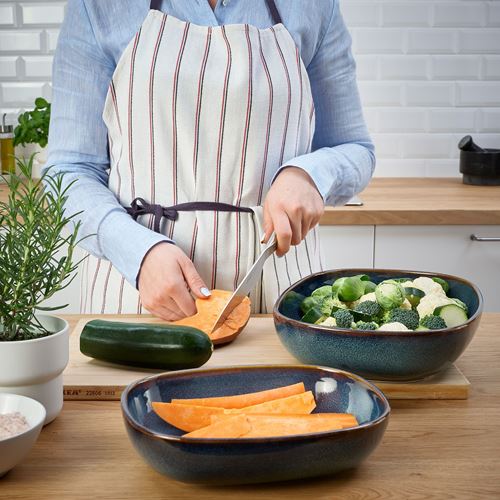 IKEA - GLADELIG, oven/serving dish, blue