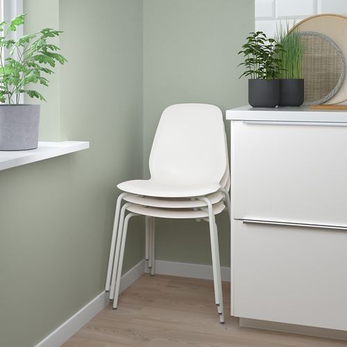 IKEA - LIDAS/SEFAST, chair, white