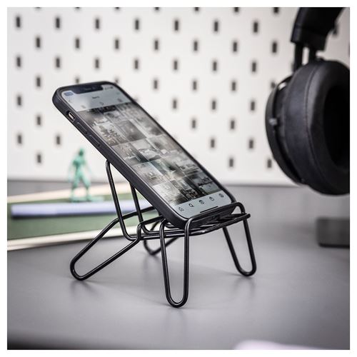 IKEA - KRUBBET, telefon/tablet standı, siyah