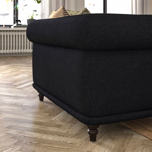 IKEA - VISKAFORS, armchair, lejde anthracite