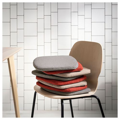 IKEA - ALVGRASMAL, chair pad, beige