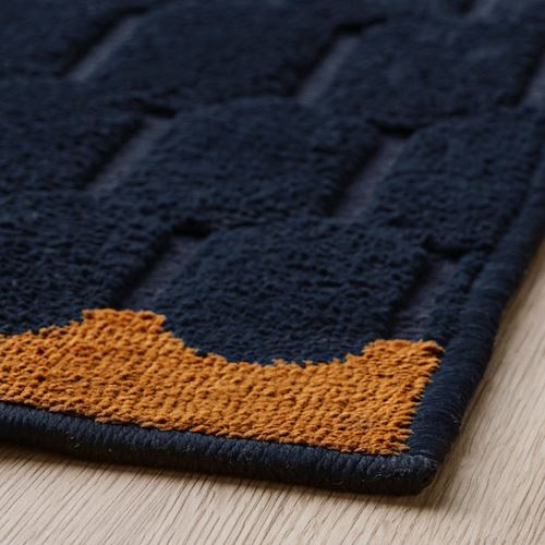 IKEA - NÖVLING, large rug, dark blue, 170x240 cm