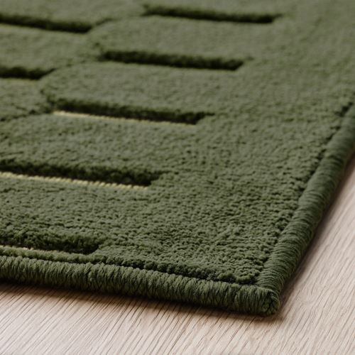 IKEA - NÖVLING, large rug, green, 128x195 cm