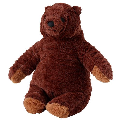 DJUNGELSKOG Kahverengi Yumuşak Oyuncak Ayı 28 cm - IKEA