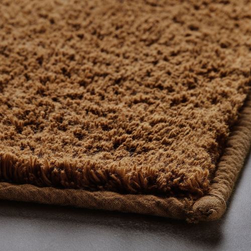 IKEA - SÖDERSJÖN, bath mat, brown-yellow, 50x80 cm