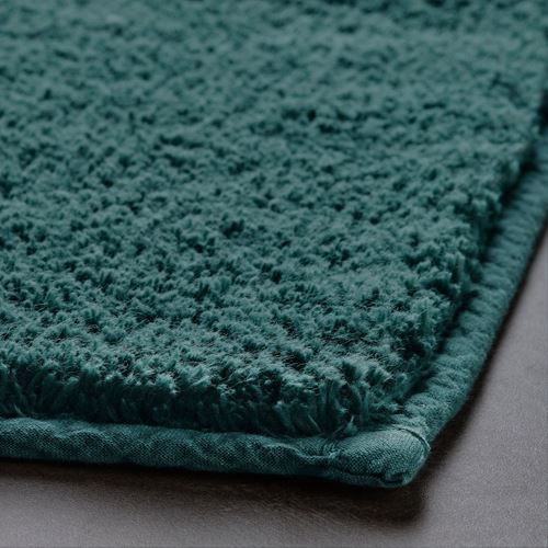 IKEA - SÖDERSJÖN, bath mat, grey-turquoise, 50x80 cm