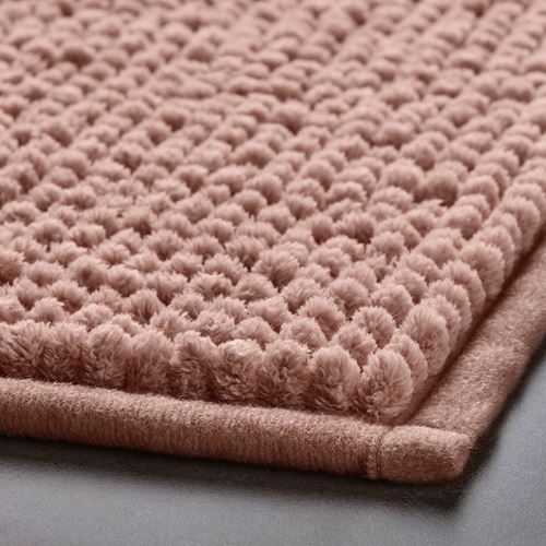 IKEA - TOFTBO, bath mat, light pink, 50x80 cm