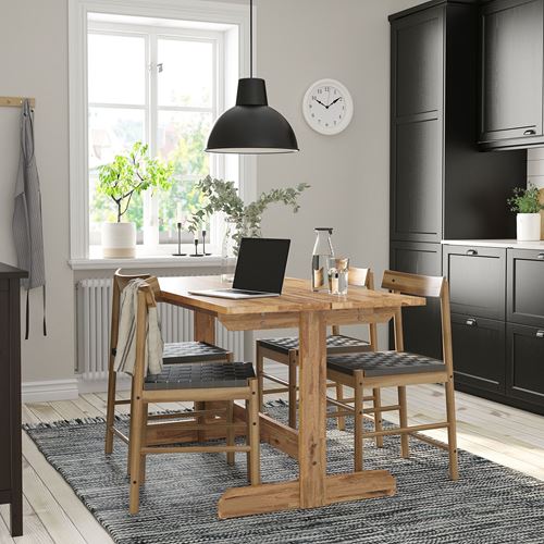 IKEA - NACKANAS, dining table, acacia, 140x76 cm