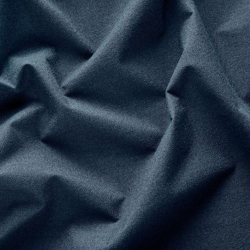 IKEA - ROSENMANDEL, blackout curtain, 1 pair, dark blue, 135x300 cm