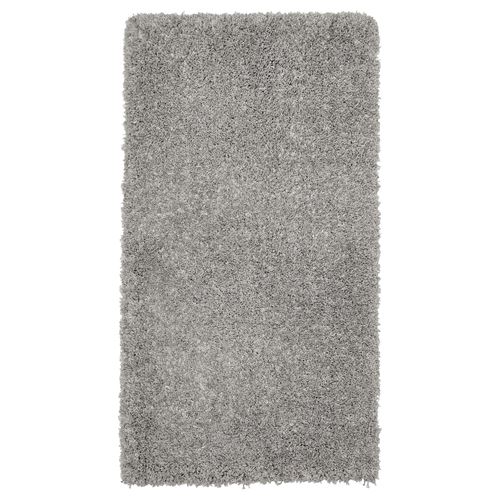 VOLLERSLEV, rug, light grey, 80x150 cm