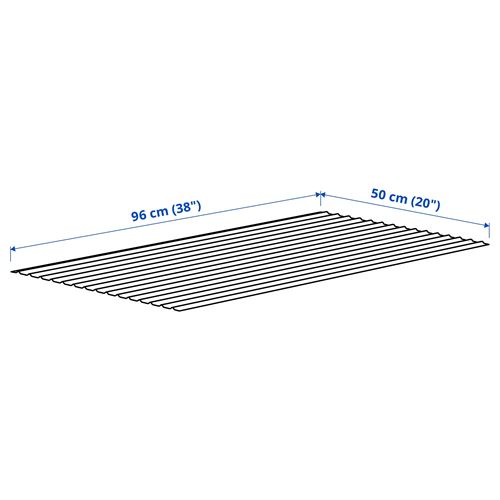 IKEA - UPPDATERA, drawer mat, grey, 50x96 cm