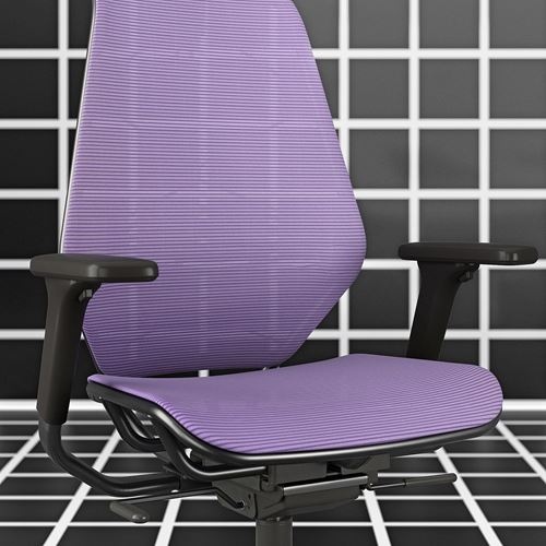 IKEA - STYRSPEL, gaming chair, purple-black