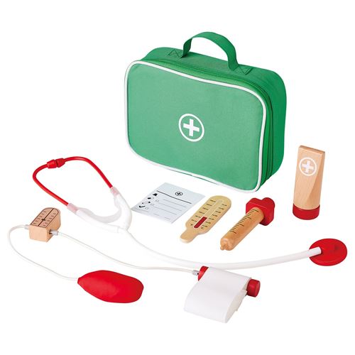 IKEA - BARKBORRE, oyuncak doktor seti, çok renkli